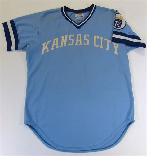 Lot Detail 1977 Frank White Game Used Kc Royals Jersey