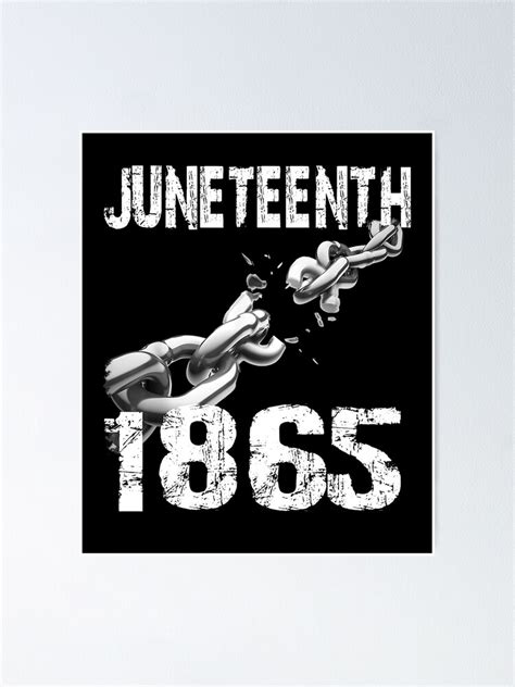 Juneteenth Pride Independence Freedom Day Poster For Sale By