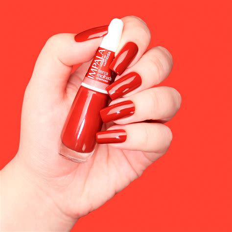 Kit 4 Esmaltes Coleção A Sua Moda Tons Marrom Nude Impala As melhores marcas de cosmético