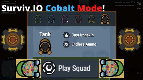 Surviv IO Team Cobalt Mode But I Am Better Off Alone YouTube