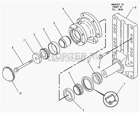 Купить ЧАШКА ПОДШИПНИКА 4189603oe Blumaq | цена в интернет-магазине ...