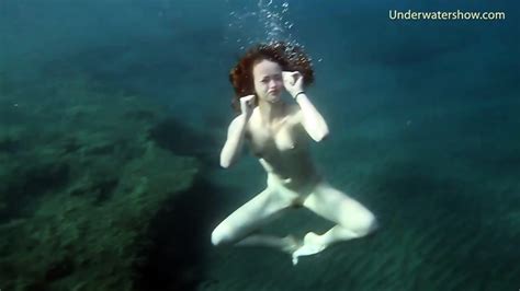 Tenerife Underwater Swimming Hot Ginger