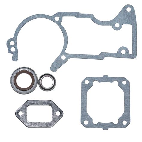 Amazon Aumel Crankcase Cylinder Muffler Gasket Oil Seal Kit For