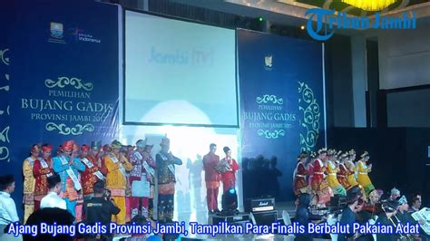 Lenggak Lenggok Finalis Bujang Gadis Provinsi Jambi Buat Riuh Ballroom