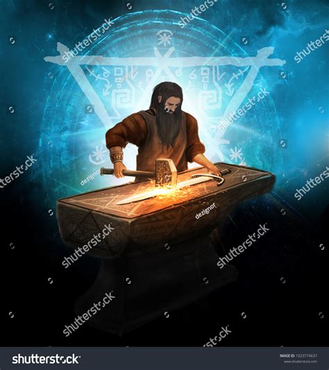 253 Fantasy blacksmith Stock Illustrations, Images & Vectors | Shutterstock