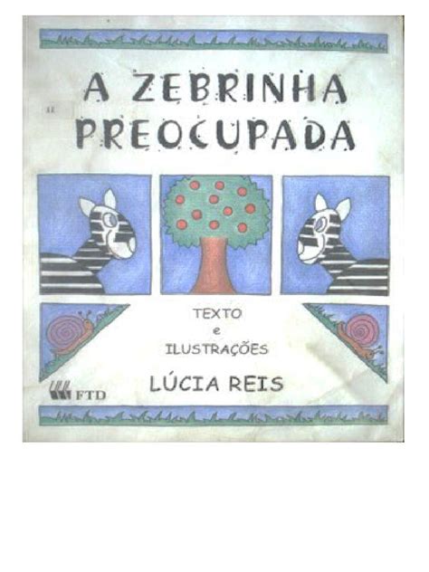 A Zebrinha Preocupada Pdf - A Zebrinha Preocupada | PDF