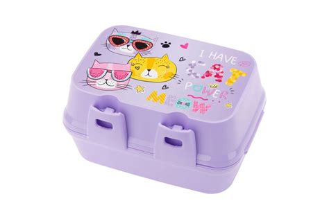 Pojemnik dzielony na śniadanie MEOW COOL Lunchbox 14197140399 Allegro pl