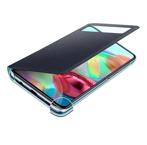 Genuine Samsung S View Flip Case Galaxy A71 Smart Phone Cover Sm A715fds Wallet Ebay