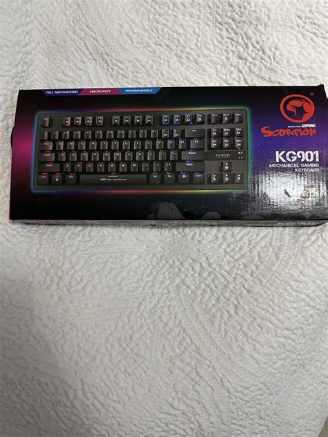 Клавиатура проводная Marvo KG901 Mechanical Blue Switch (KG901): 359 ...
