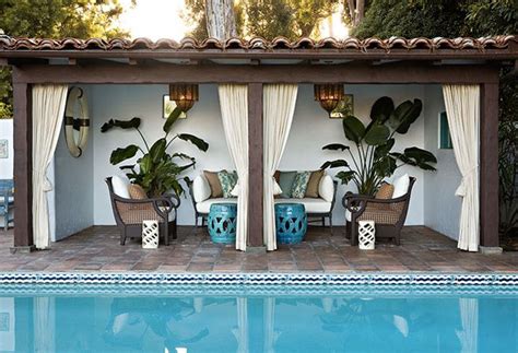 Remodelaholic | Cabana Style ~ Bringing the Resort into your own Backyard