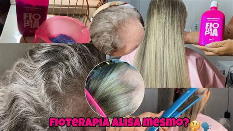 A FIOTERAPIA ALISA MESMO OU É SÓ MARKETING testando no cabelo da