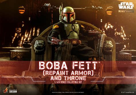 Hot Toys Star Wars The Mandalorian Boba Fett Repaint Armor Throne Cm Mmsanime