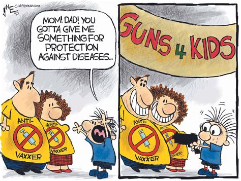 Editorial Cartoon U S Anti Vaxxers Parents Gun Control The Week