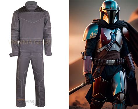 Din Djarin Cosplay Bounty Hunter Outfit Star Wars The Mandalorian