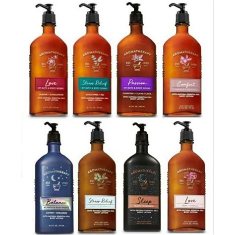 Jual New And Limited Edition BBW Bath Body Works Aromatherapy Body Lotion 192 Ml Shopee