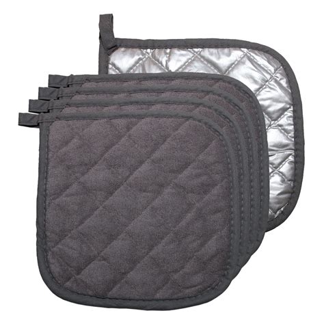 PCS Pot Holders For Kitchen Cotton Potholers With Great Heat Resistance Hot Pads Trivets