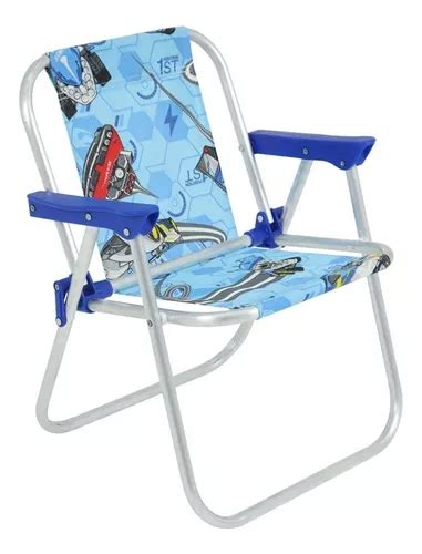Silla Infantil Hot Wheels Bel De Aluminio Azul Mercadolibre