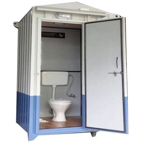 Steel Eco Portable Toilet Cabin For Construction Site At Rs 48000 Unit