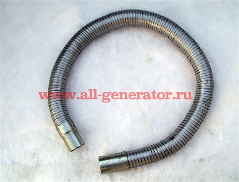 Металлорукав для отвода выхлопных газов электростанции.