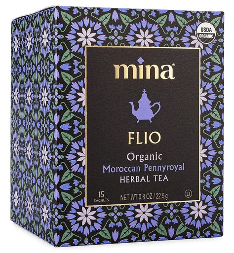 Amazon Mina Flio Organic Moroccan Pennyroyal Herbal Tea