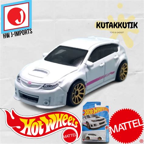 Hot Wheels Mobil Subaru Wrx Sti Putih Lot F Hw J Imports Lazada Indonesia