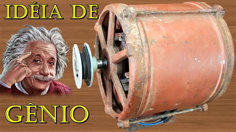 VEJA O QUE ONIVALDO PRUMOLINO FEZ MOTOR DE TANQUINHO IDEIA INCRIVEL