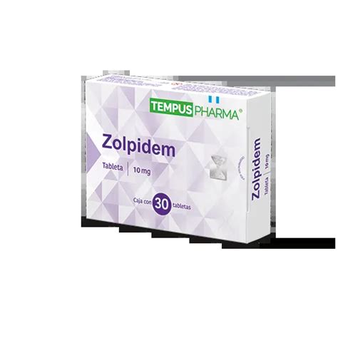 Tempus Pharma Zolpidem Mg Con Tabletas En Prixz