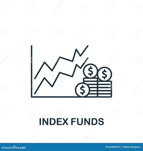 Index Funds Icon. Monochrome Simple Investments Icon for Templates, Web