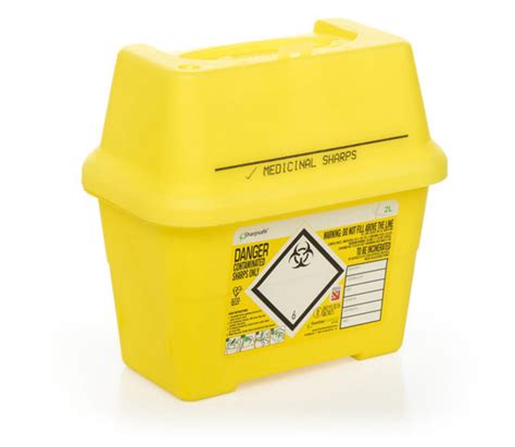 Sharp Safe Sharps Bin 2ltr Parr Fire Safety