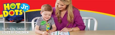 Amazon Educational Insights Hot Dot Jr Let S Learn The Alphabet Interactive Book Pen Set