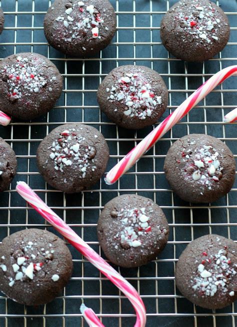 Double Chocolate Peppermint Cookies Vegan Gluten Free