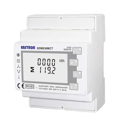 Sdm Mct E Mid Ct Single Three Phase Digital Kwh Meter