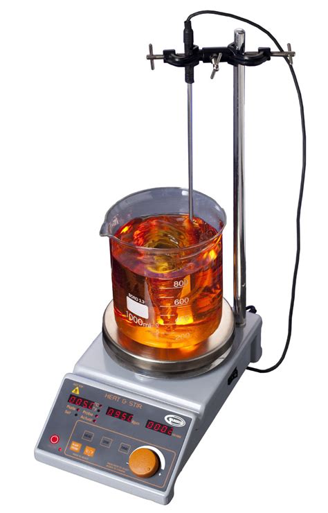 Hot Plate Magnetic Stirrer Digital Stainless Steel Top