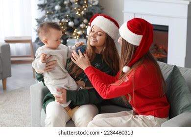 Happy Lesbian Couple Their Baby Boy Stock Photo Shutterstock