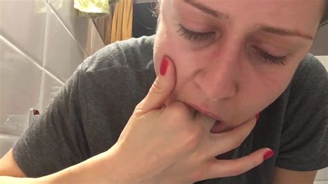 Hot Blonde Girl Puke ThisVid