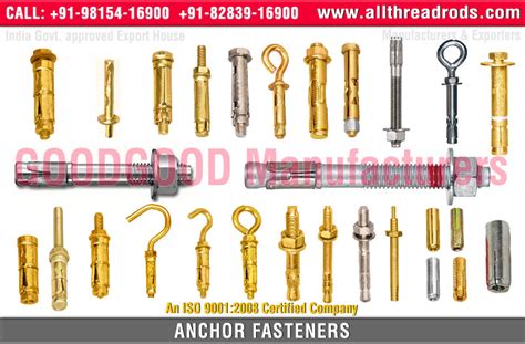 Anchor Fasteners Goodgood Manufacturers