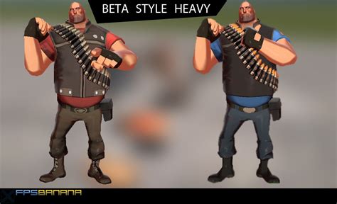 Beta Style Heavy V2 [team Fortress 2] [mods]