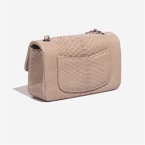 Chanel Timeless Small Python Nude SACLÀB