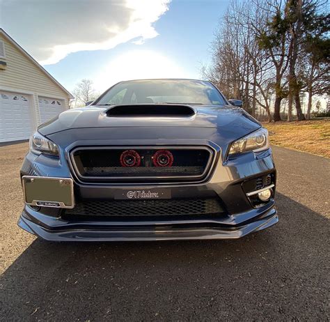 Recently Installed The Jdmuscle Cf Grille And Hella Horns Wrx