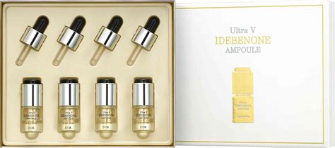 ULTRA V IDEBENONE AMPOULES (4 ampoules of 6 ml) - The Dermatology Store