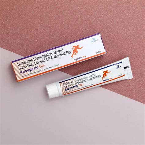 Diclofenac Sodium Gel Treatment Pain Management Packaging Type Tube