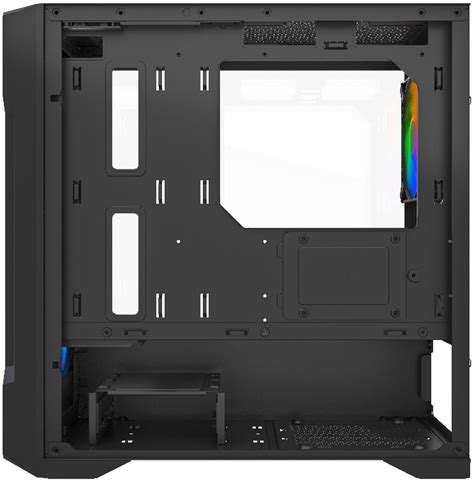 Корпус Powercase Mistral Micro X3B ARGB, черный (CMMXB-A3) — купить по ...