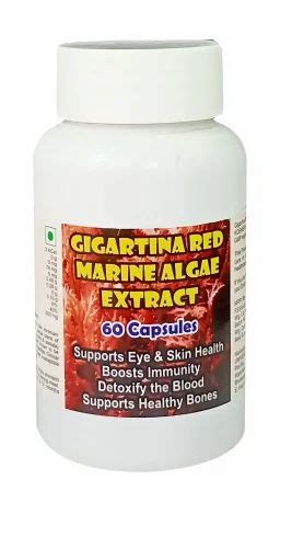 Gigartina Red Marine Algae Extract Capsule Capsules At Rs