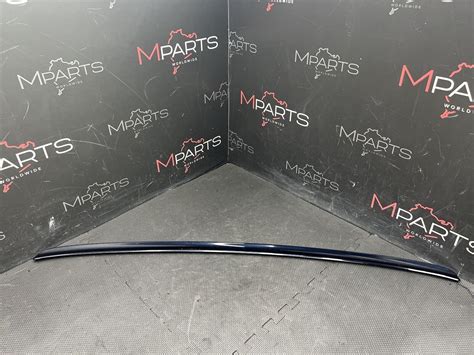 2001 2006 Bmw E46 M3 Rear Trunk Spoiler Carbon Black M Parts