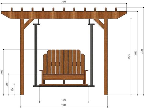 Качели для дачи своими руками: фото и пошаговые инструкции | Swing seat ...