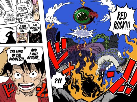 One Piece Manga Chapter 1000 Coloured Panel Comic Books Comic Book