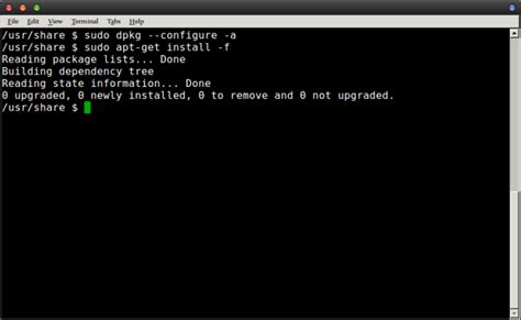 fix unable  correct problems   held broken packages