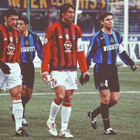 Paolo Maldini And Javier Zanetti Legends Football Nba Legends Inter