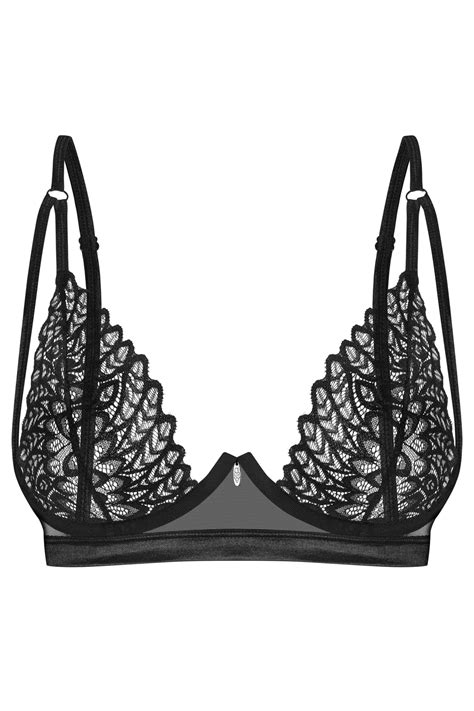 Schwarzer Bügel BH BHs Heben Club Hot Fashion Odretto Highheels