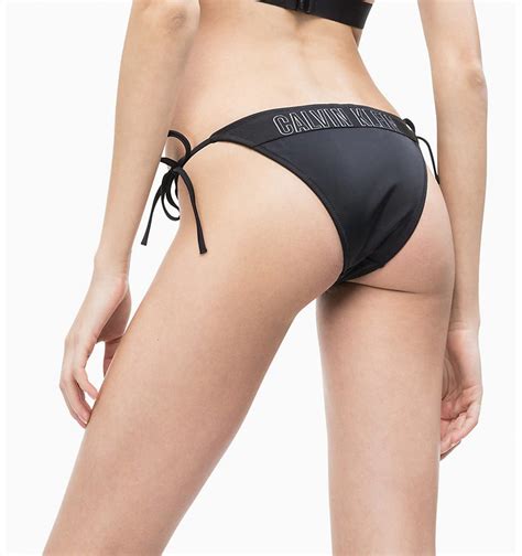 Calvin Klein D Mske Plavky Bikini String Intense Power Ierne Mycomfort Sk